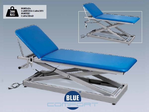 Medicīniskā izmeklējumu kušete, Blue comfort (regulējama)